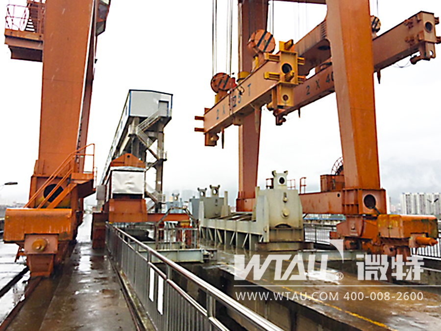 微特順利完成桂航電廠清污機電氣改造