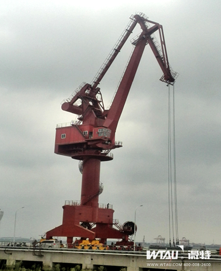 微特為江蘇宏大配備的門座機力矩限制器順利驗收