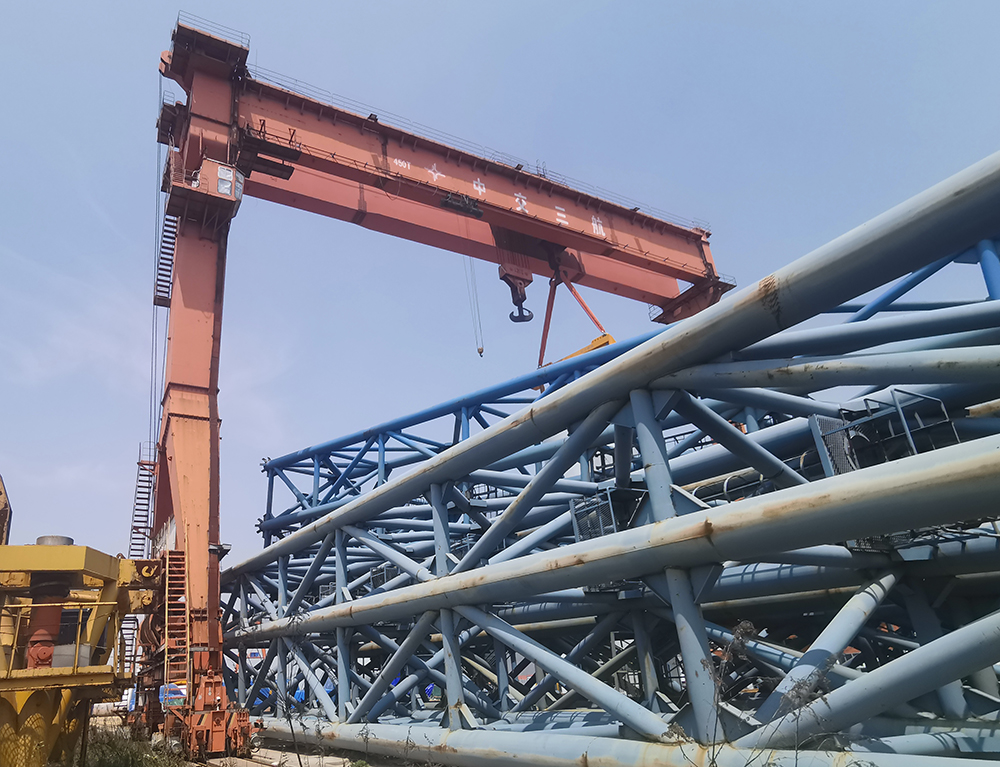 中交三航起重設(shè)備配裝微特起重機(jī)監(jiān)控系統(tǒng)