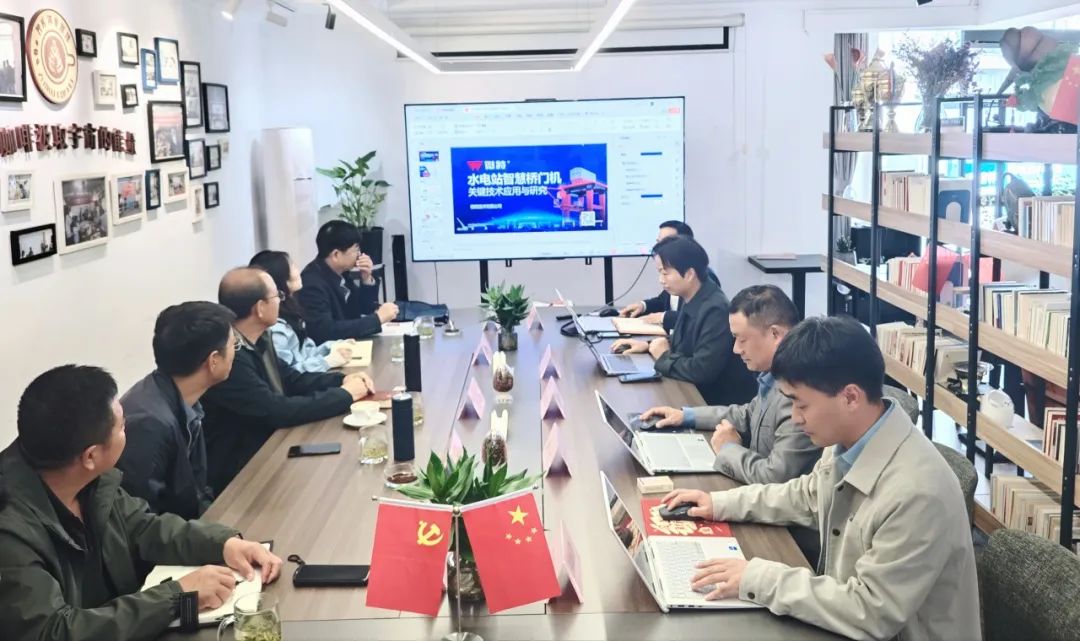 潘家口水庫(kù)工程管理處黨委書(shū)記、處長(zhǎng)雷振國(guó)一行蒞臨微特調(diào)研