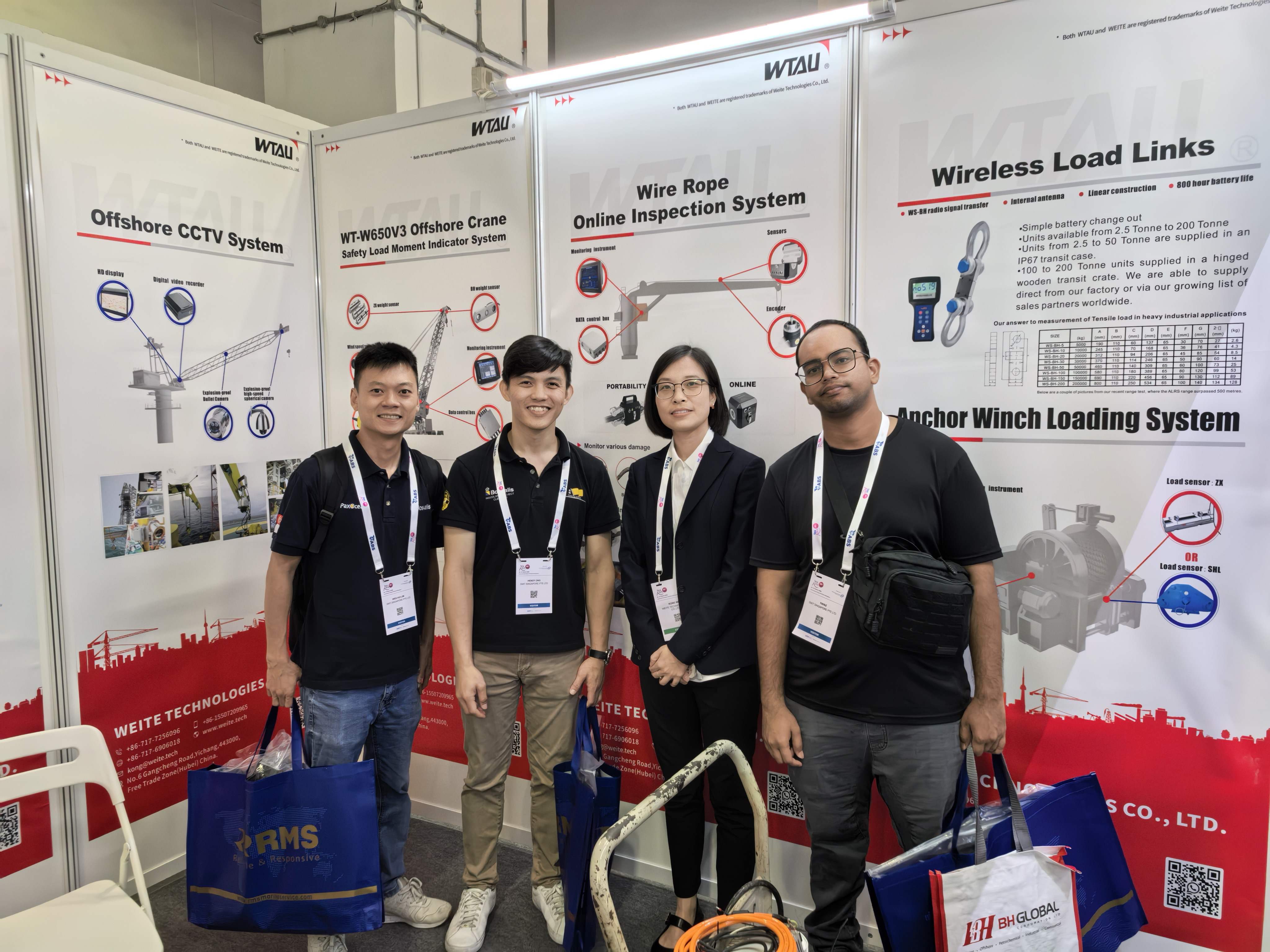 微特亮相新加坡海事展覽會(huì)