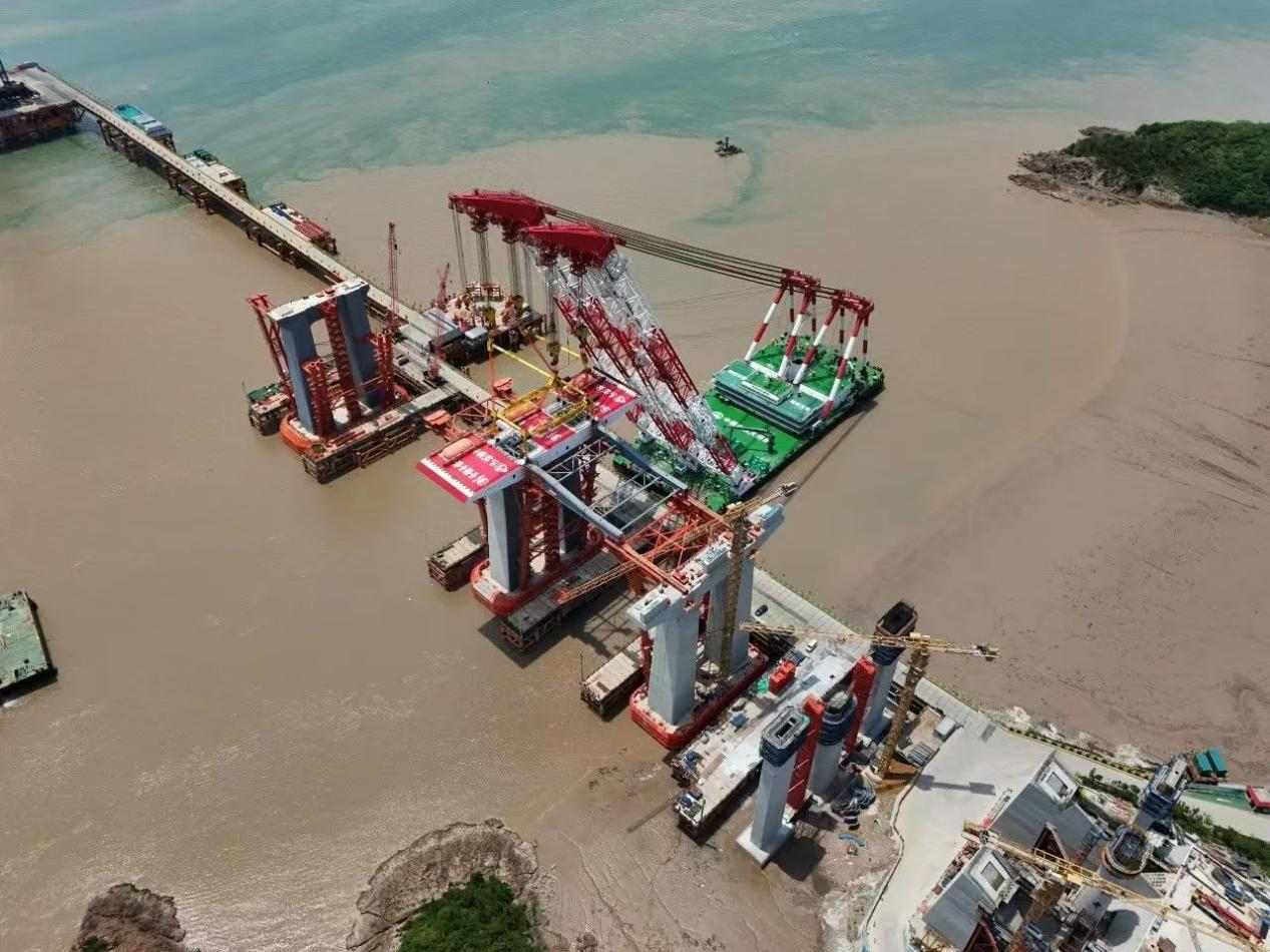 服務&ldquo;世界之最&rdquo; | 微特產(chǎn)品助力西堠門公鐵兩用大橋建設(shè)首節(jié)鋼梁成功架設(shè)