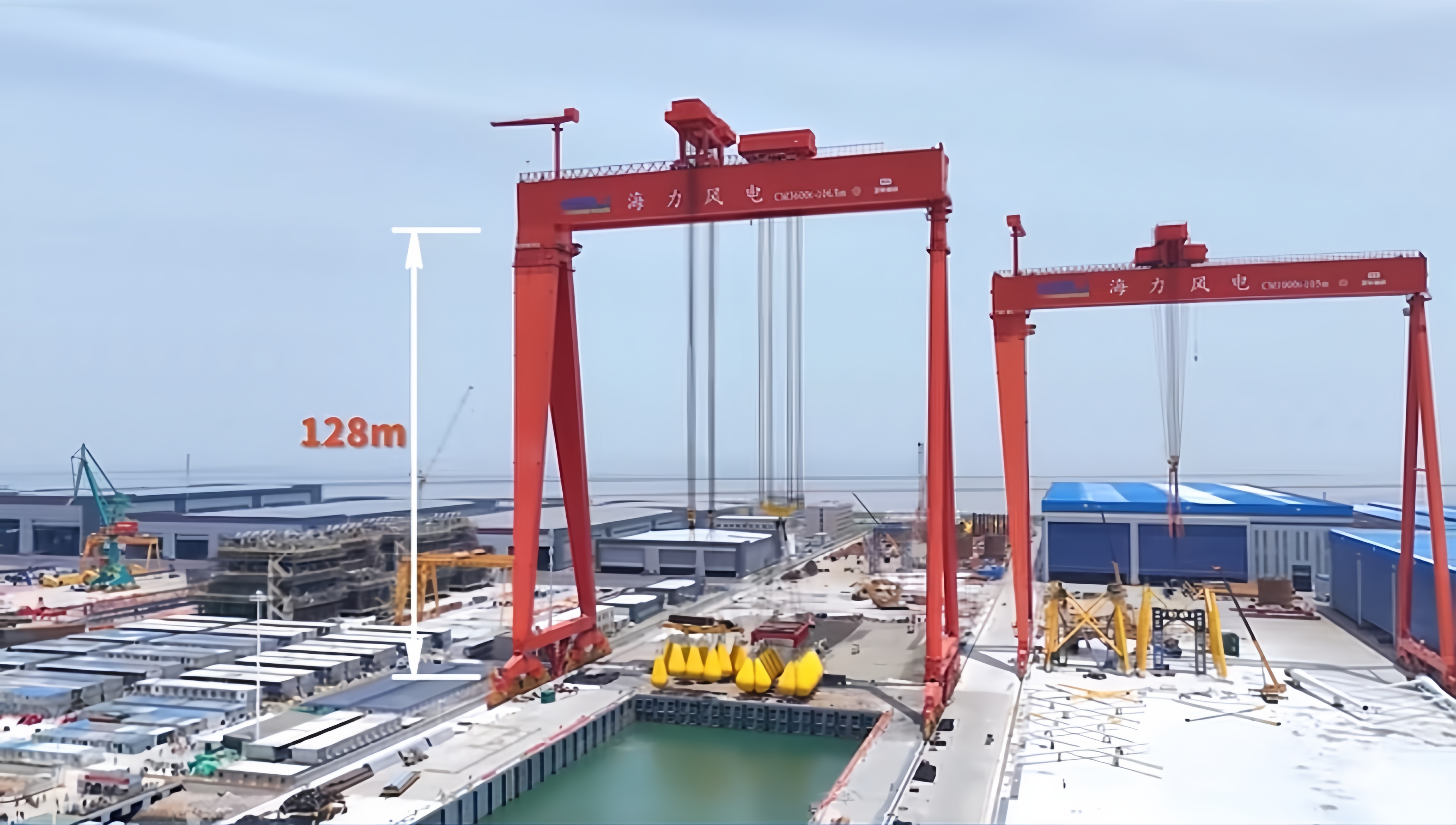 服務大國重器！微特產(chǎn)品配套全球首臺套雙主梁3600t門式起重機